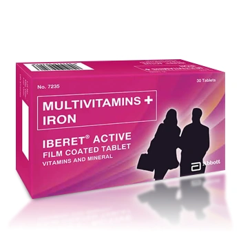 multivitamins with iron iberet active